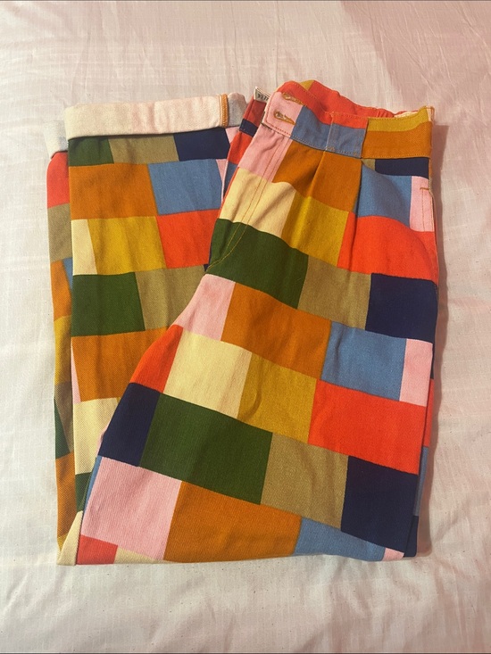 Lucy & Yak Pants - Lucy & Yak colorblock Addison jeans